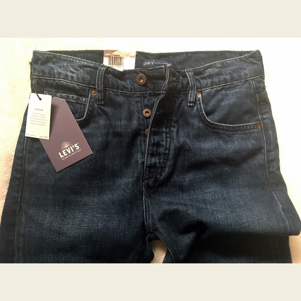 NWT Levi's Made and Crafted Slouchy Taper Sz 24x29